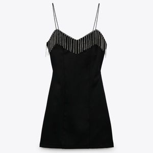 Zara Black short dress